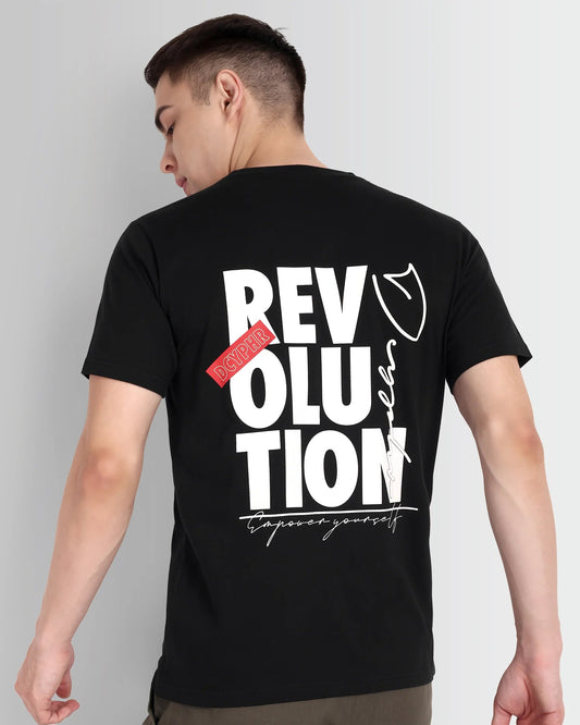 DISCOVER  Revolution Graphic Tee - Black (DCYSTRAW24TS001M-003)