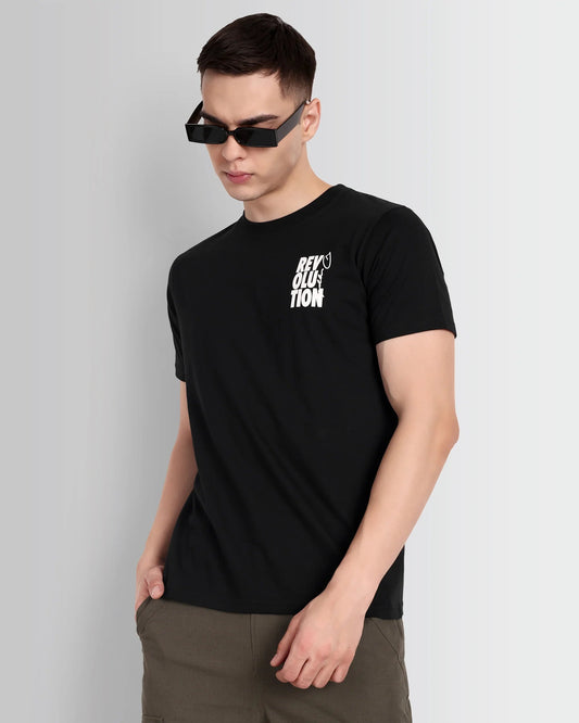 DISCOVER  Revolution Graphic Tee - Black (DCYSTRAW24TS001M-003)