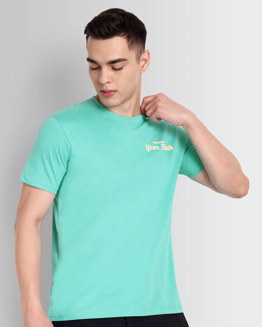 DISCOVER  Honour Your Truth Graphic Tee - Mint Horizon - (DCYSTRAW24TS006M-014)
