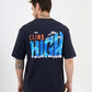 DISCOVERY Men's Climb High Graphic Tee - Night Lagoon (DIS25M1TS11-051)