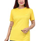 SHIMU  SOLID  PLAIN  TSHIRT  WOMENS