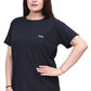 SHIMU  SOLID  PLAIN  TSHIRT  WOMENS