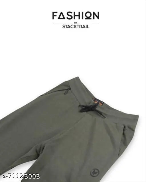 FASHION  TRACKPANT (OLIVE) -GE838