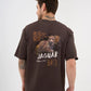 DISCOVERY Men's Jaguar Graphic Tee - Truffle (DIS25M1TS01-045)