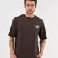 DISCOVERY Men's Jaguar Graphic Tee - Truffle (DIS25M1TS01-045)