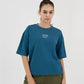 DISCOVERY Women's Discover World Graphic Tee - Deep Teal (DIS25W1TS06-049)