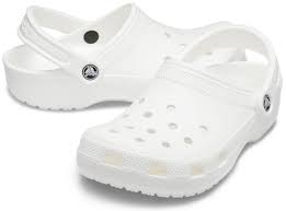 CROCS  UNISEX  WHITE