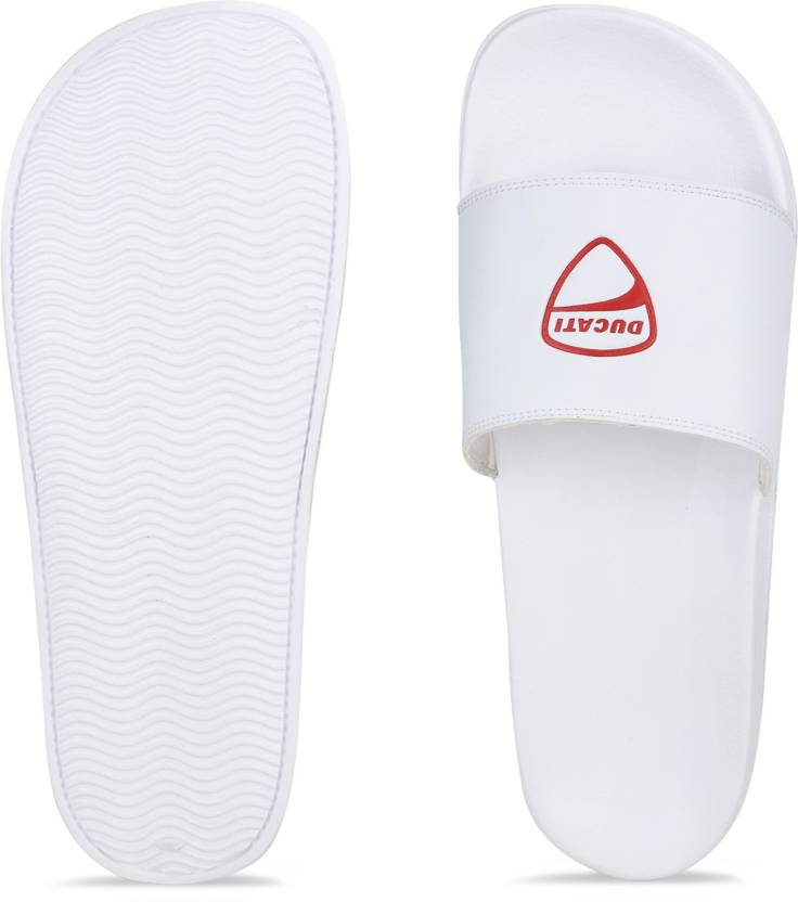 DUCATI  SLIDE/FLIP-FLOP  (DS-4 )  WHITE