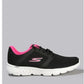 SKECHERS  LACE UP GO RUN 400 WOMENS SHOES - (8961671D/BKPK)