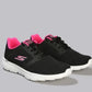 SKECHERS  LACE UP GO RUN 400 WOMENS SHOES - (8961671D/BKPK)