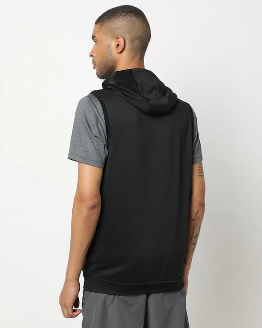 PERFORMAX  JACKET  SLEEVELESS  -(JET BLACK )