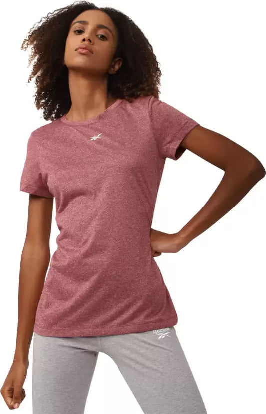 REEBOK  SOLID  WOMEN  TSHIRT  (HE5959)