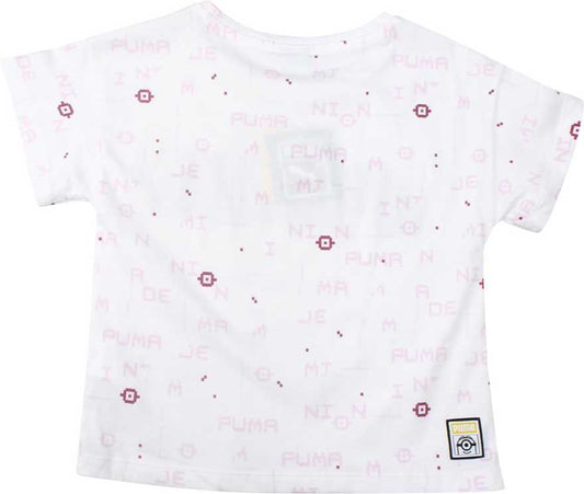 PUMA GIRLS SOLID TSHIRT  (85209102)