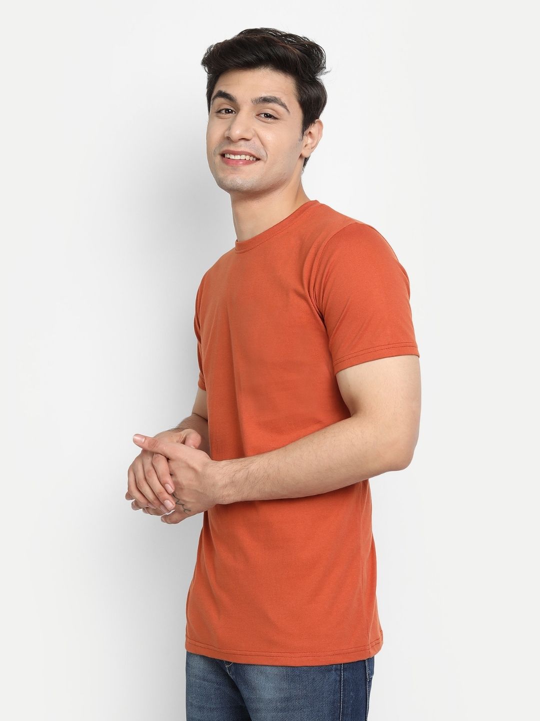 TOM  HIDDLE  TSHIRT  -ORANGE