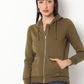 TEAMSPIRT  LADIES  ZIP JACKET