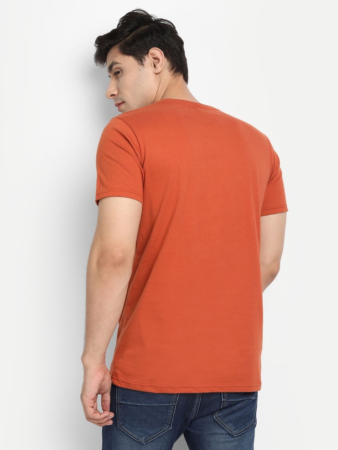 TOM  HIDDLE  TSHIRT  -ORANGE