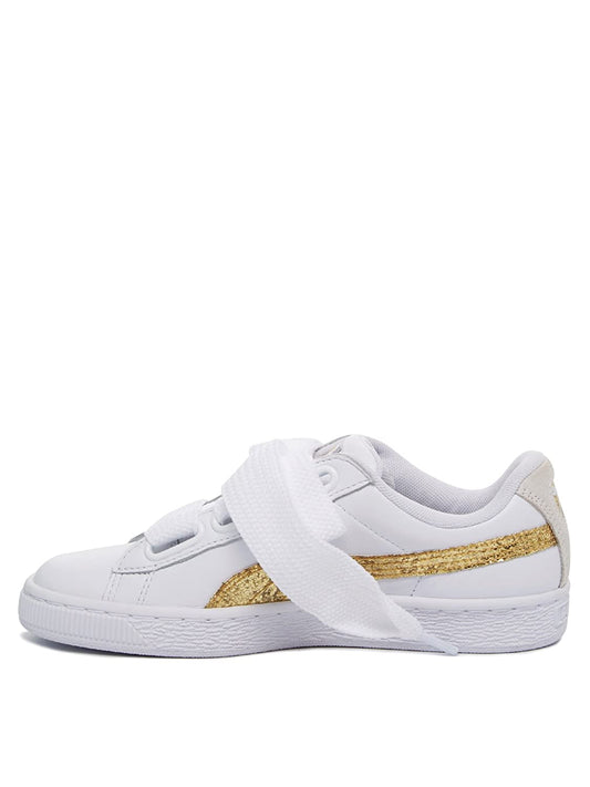 PUMA  BASKET  HEART  GLITTER  SHOES (36407801)