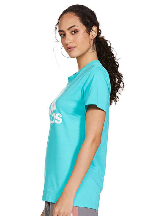 ADIDAS LOGO PRINT TSHIRT WOMENS