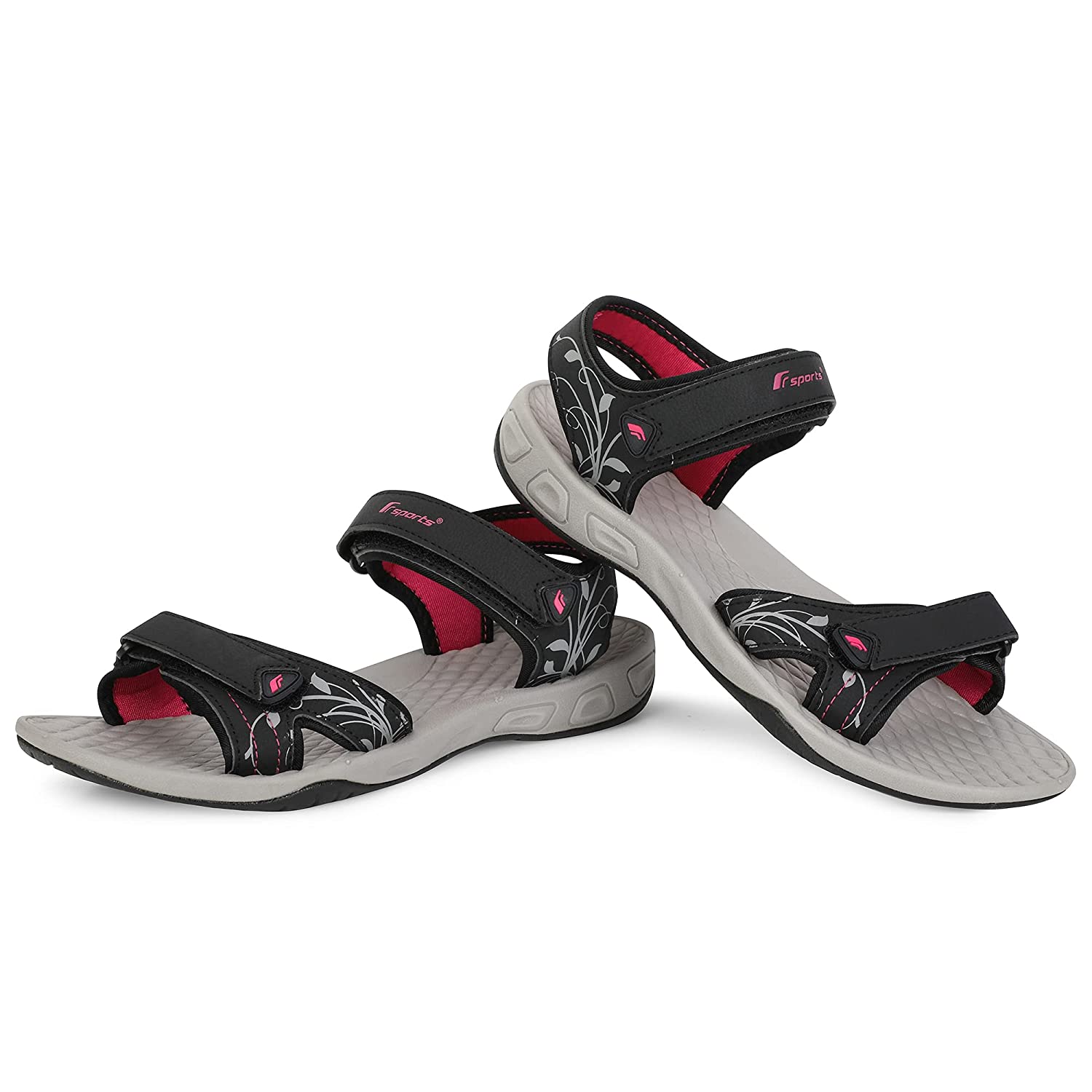 Fsports Men Grey Sports Sandals - Price History