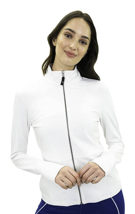 ONEPSORT  WHITE  JACKET  SPORTS WEAR