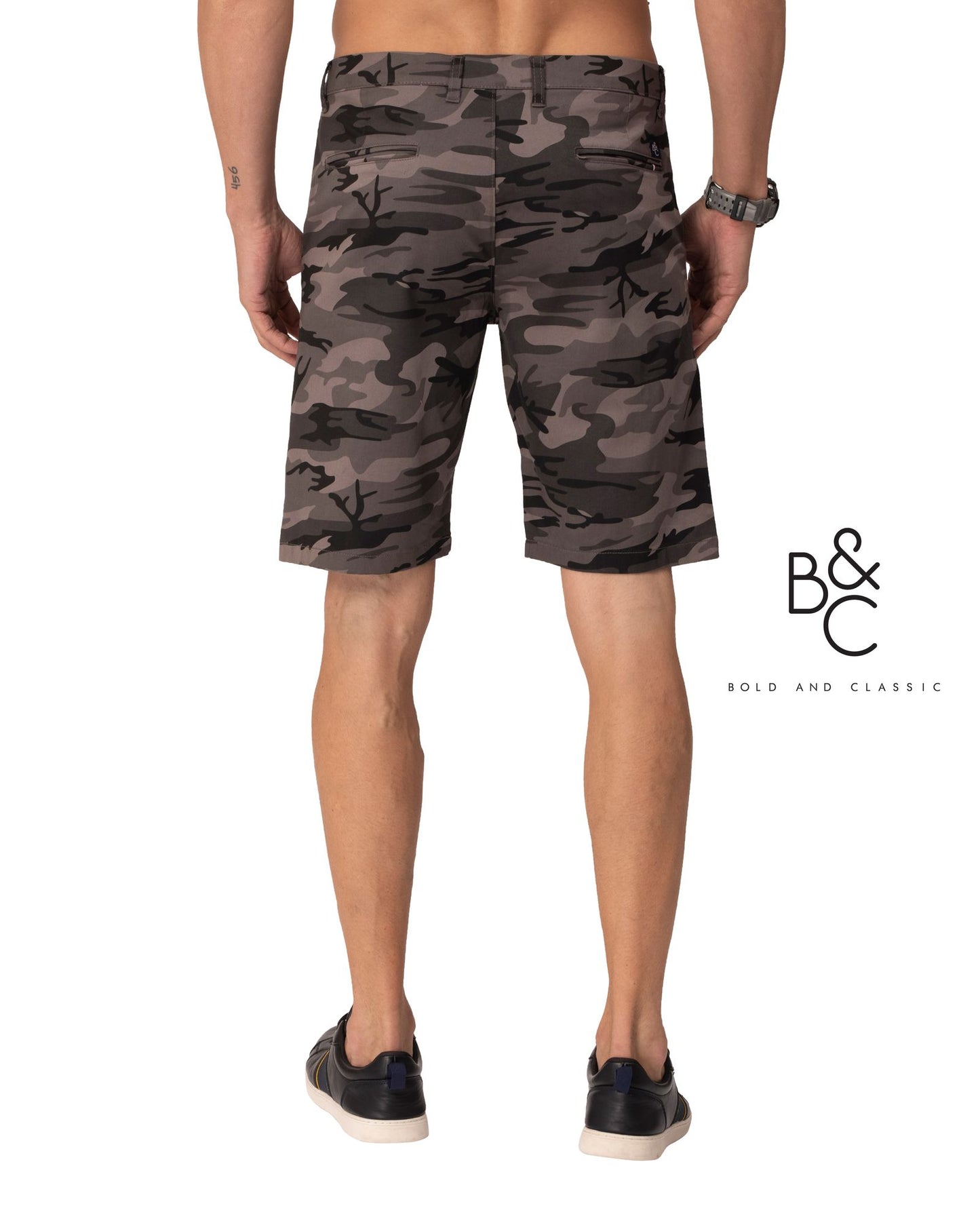 B & C  COTTON  SHORTS