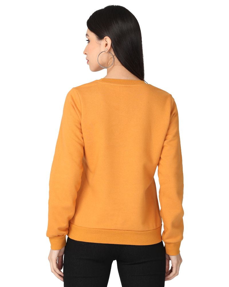 FASHION  PLAIN SWEATSHIRT