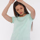 FASHION  PLAIN  TSHIRT  WOMENS