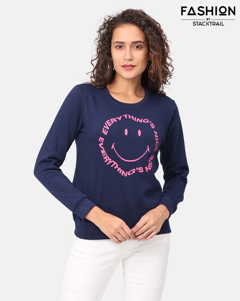 FASHION GRAPHIC  SWEATSHIRT WOMENS