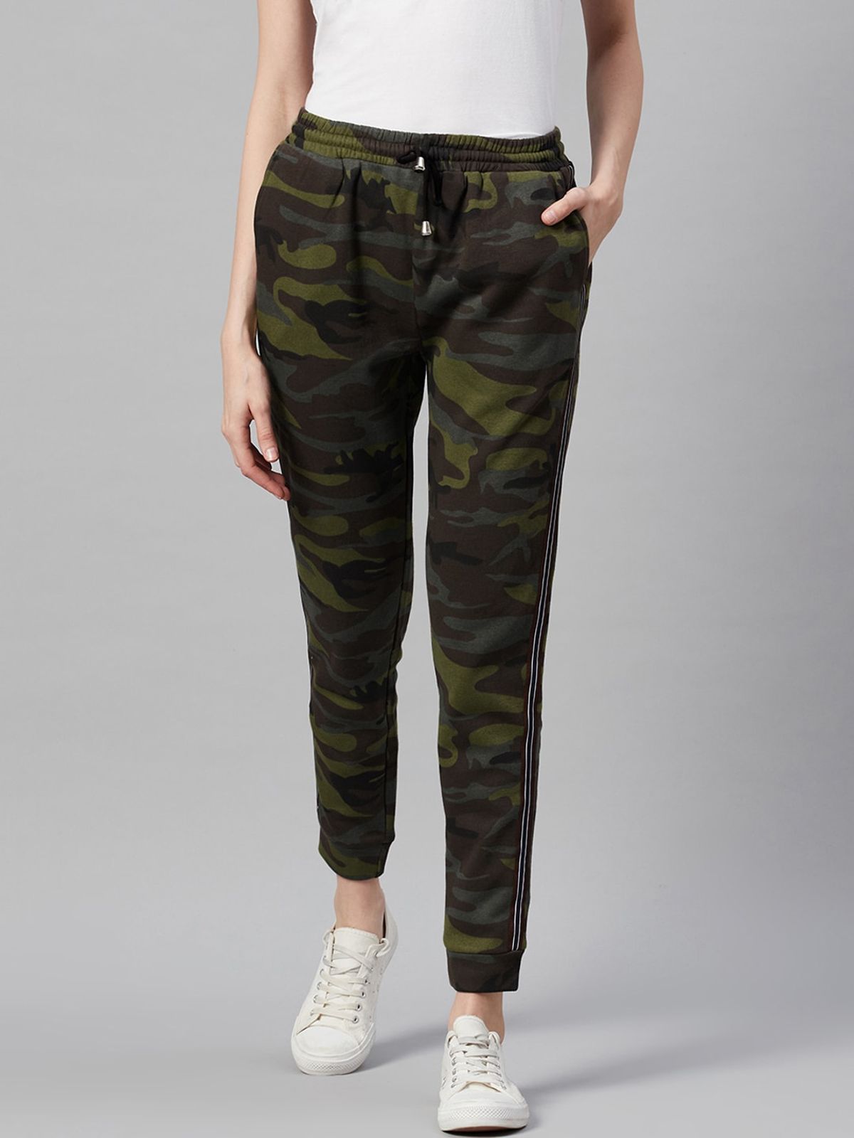 I AM FOR U CAMOUFLAGE  JOGGERS