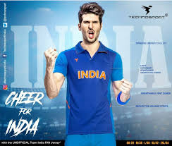 TECHNOSPORT  INDIAN  CRICKET TSHIRT