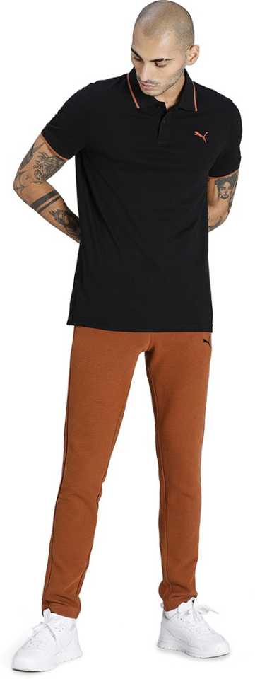 PUMA KNIT POLO NECK TSHIRT  (58819820)