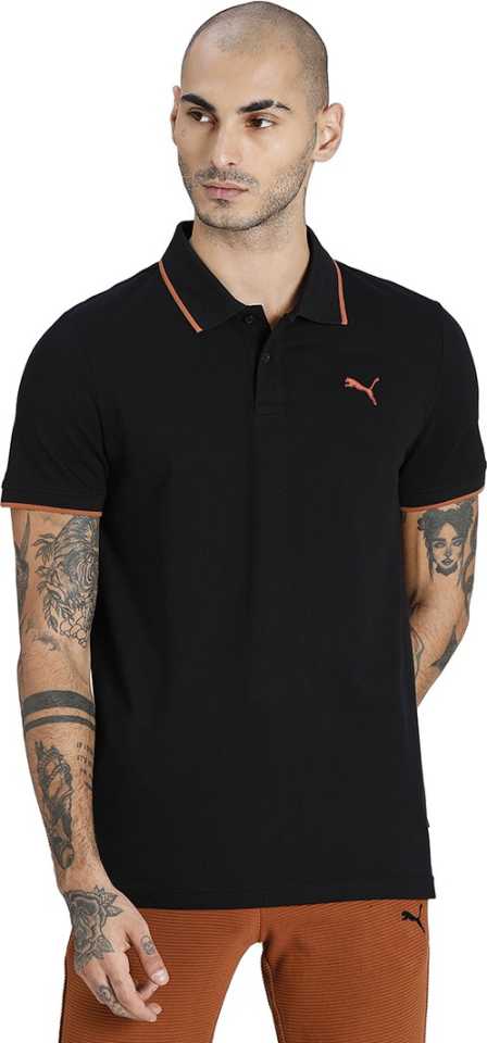 PUMA KNIT POLO NECK TSHIRT  (58819820)