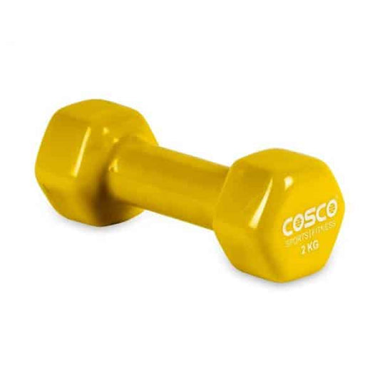 COSCO VINLY DUMBELL  2 KG