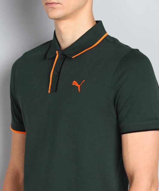 PUMA KNIT POLO NECK TSHIRT  (84665403)